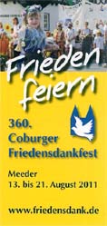 Flyer Friedensdankfest